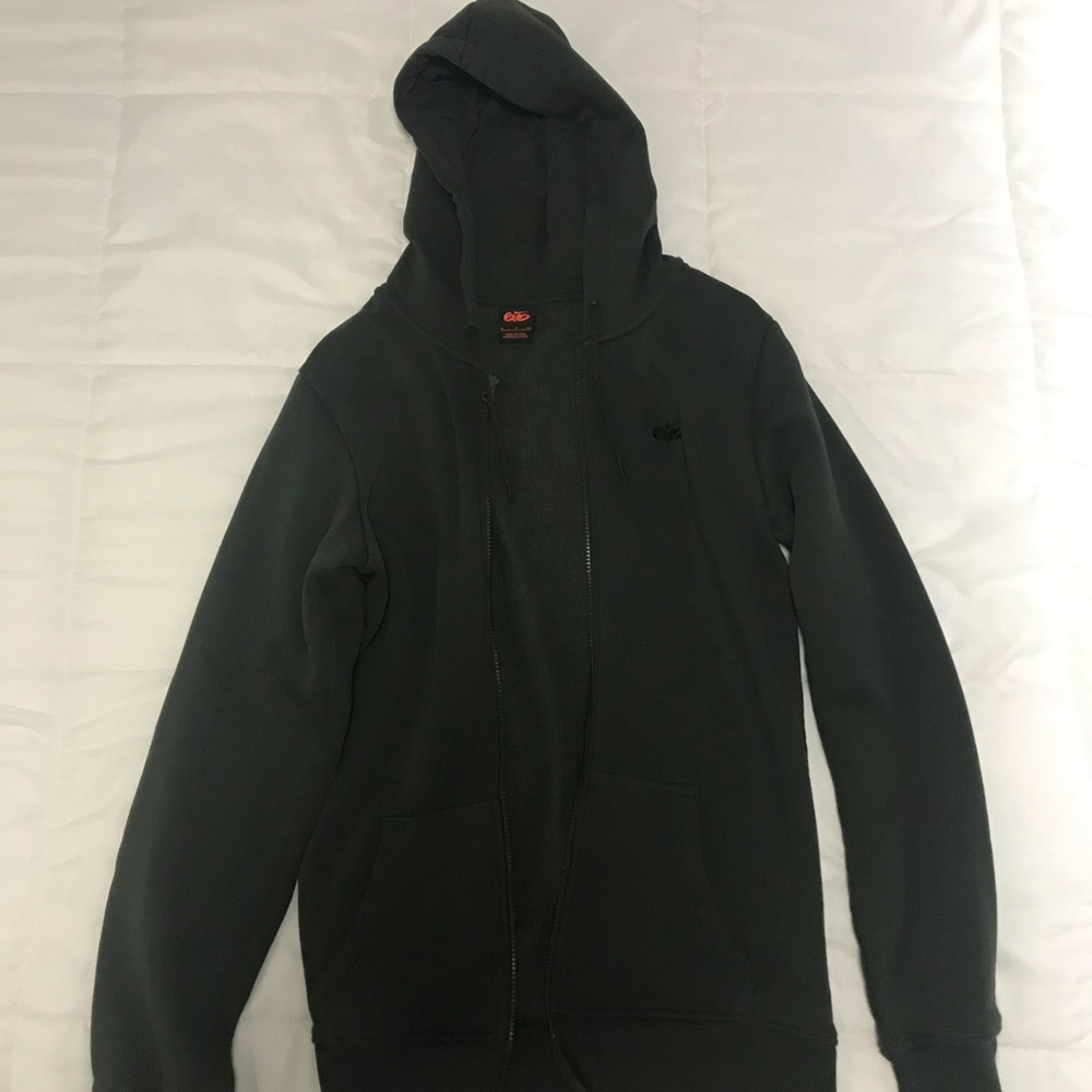 Nike 6.0 zip up green hoodie